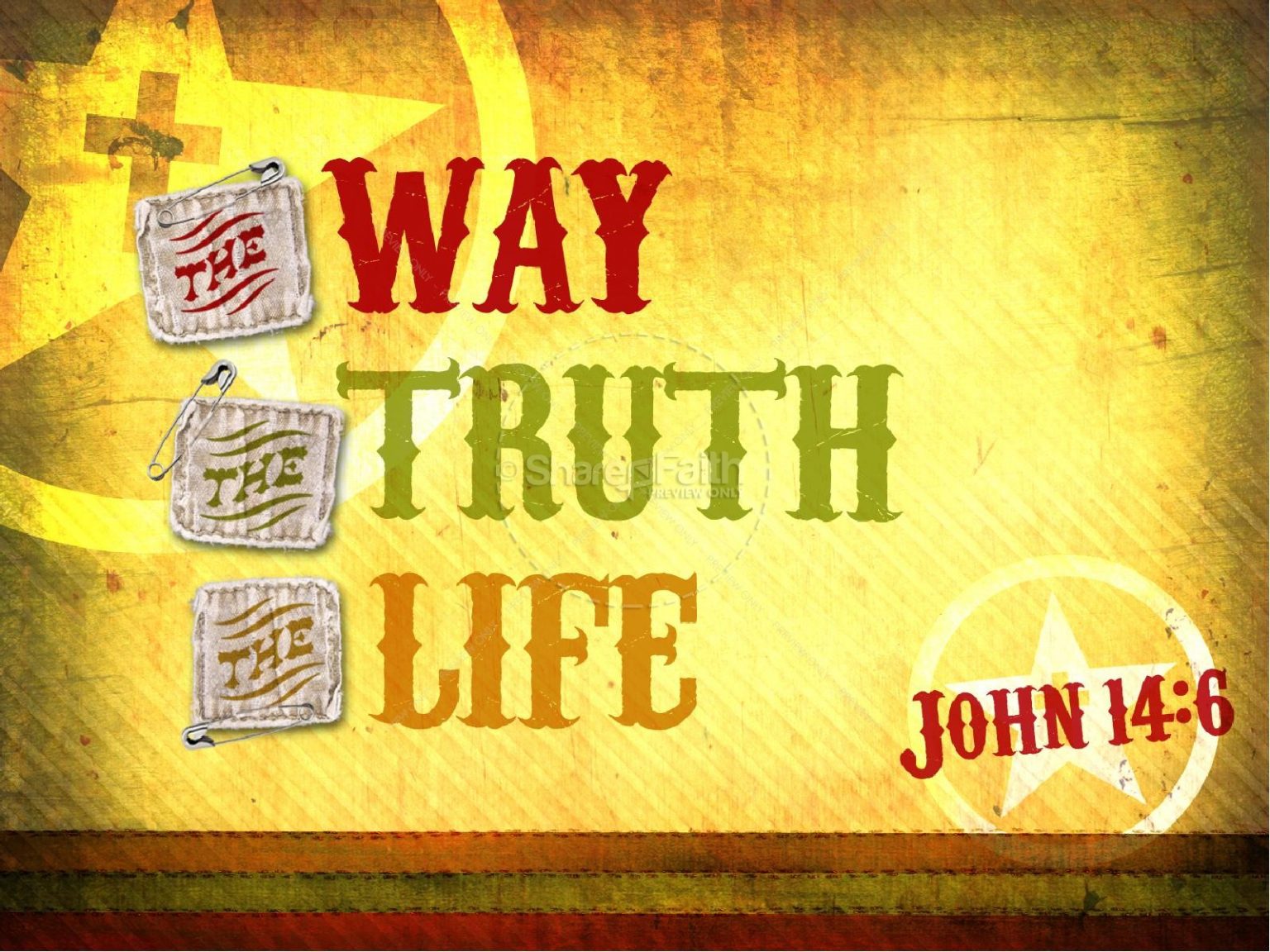 i am the life truth and way